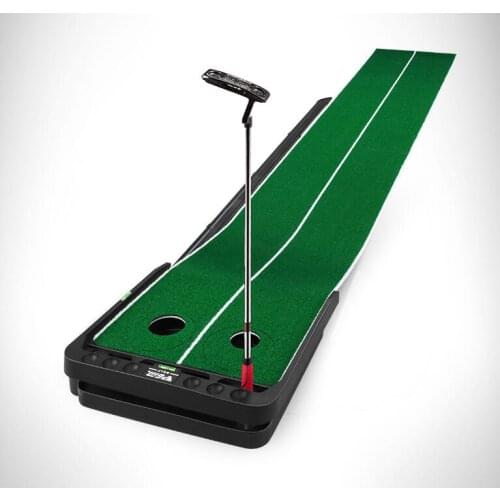 Adjustable slope Indoor golf putting practice widened version putting green