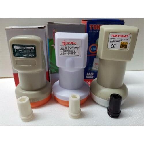 HD Uinversal KU Band SINGLE LNB Best Signal digital waterproof High Gain Low noise satellite Dish LNB