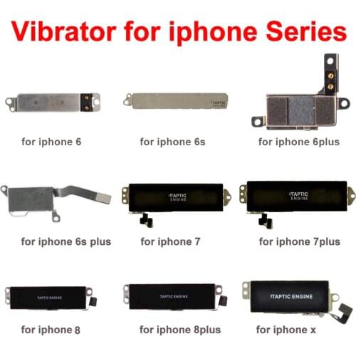 Aokin Vibrator for iPhone 5 5S 5C 6 6S 7 8 Plus X Motor Repair Parts Vibrate Motor for iphone 7 plus