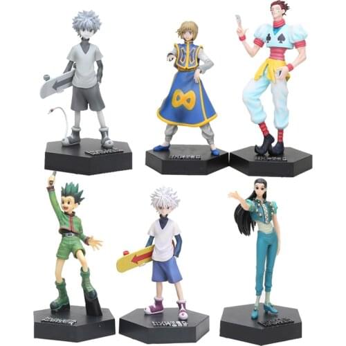 Japanese Hunter X Hunter figure toys Killua Zoldyck Gon Freecss Chrollo Lucilfer DX Figure Vol.5 Collection Model Toys