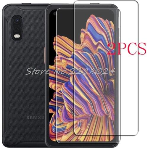 2PCS For Samsung Galaxy Xcover Pro Tempered Glass Protective On SM-G715FN G715W G715U G715U1 Screen Protector Film Cover