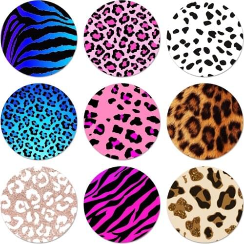 58mm ANIMAL SKIN Icons Pins Badge Decoration Brooches Metal Badges For Clothes Backpack Decoration