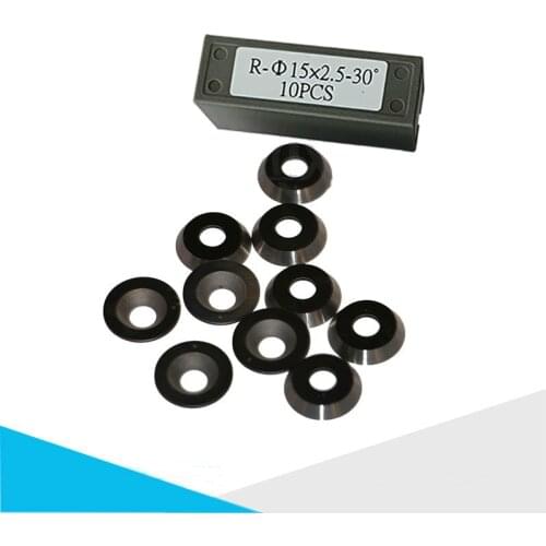 10pcs/box 14x14mm 15x15mm changable blade for lathe chisel / spiral cutter head / cnc router bit carbide insert