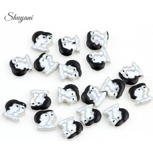F565 Free Shipping DIY Boy Girl Charms For Glass Living Memory Locket 20pcs/lot