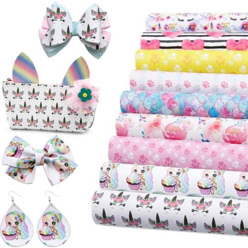 David accessories 20*33cm flower faux artificial Synthetic leather fabric hair bow diy decoration crafts 1piece,1Yc4028