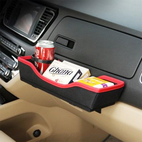 Car Storage Box Creative Auto Water Cup Drink Holder Co-pilot Multi-function Rack Car Organizers Car Goods Interior Accessories