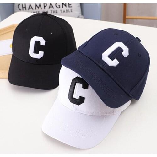 Spring Summer Cotton Baby Letter Cap Baby Kids Boy Adjustable Baseball Caps Boys Girl Hats Children Snapback Hip-Hop Sun Hat