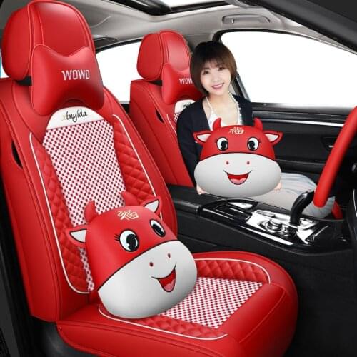 Leather black car seat cover For mitsubishi l200 eclipse cross pajero 4 sport galant lancer 10 outlander 3 xl accessories