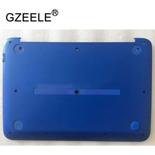 GZEELE new Laptop Bottom Base case shell For HP Stream X360 11-P Bottom Base Blue AP1A6000520 794288-001