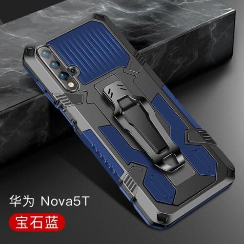 For Huawei Nova 5T Drop resistance Armor Belt Clip Case 4e 6 SE 7i Honor 9x Premium 9s 20 20s 20 S Military Rugged Shield Cover
