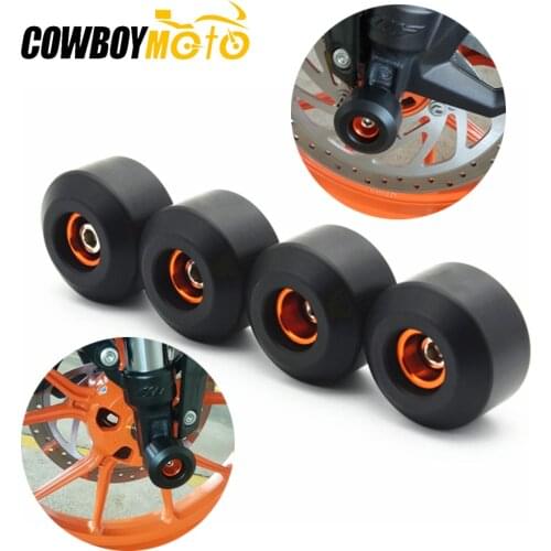 For KTM DUKE RC 390 2014 2015 2016 2018 DUKE 125/200 DUKE 250 2017-2018 Crash Pads Frame Slider Front Rear Fork Frame Sliders