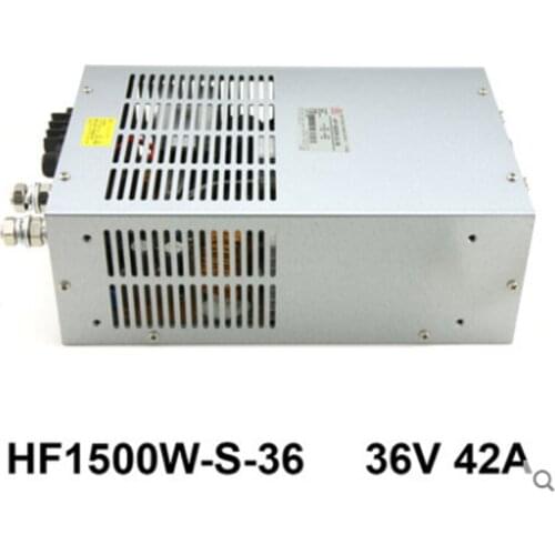 Factory HF1500W-S-36 DC 36V 42A singel output High Power Switching Power supply free shipping