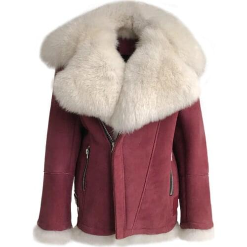 Женские зимние кожаные куртки MAOMAO FUR M China At AliExpress