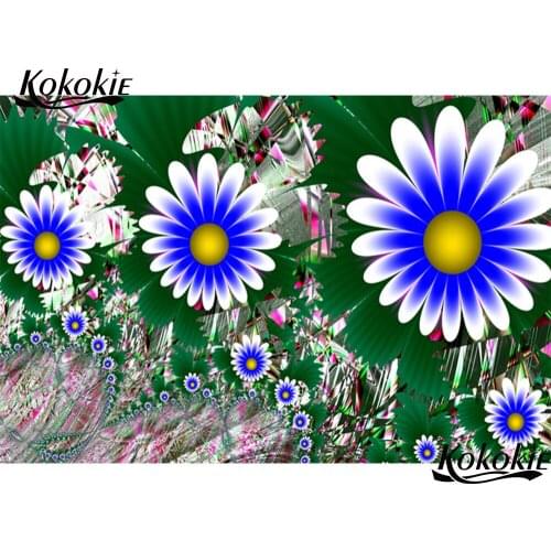 Diy 5D Diamond Painting kit diamond mosaic Full Square diamond embroidery flowers Picture of Rhinestone beadwork home decoration