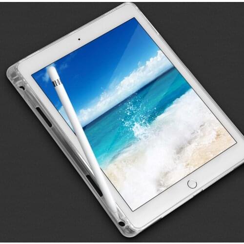 Transparent Case For iPad 9.7 2018 2017 / Pro 9.7 Rubber Clear Cover Tablet Soft Silicone Case For iPad 5 / 6 / Air / Air 2