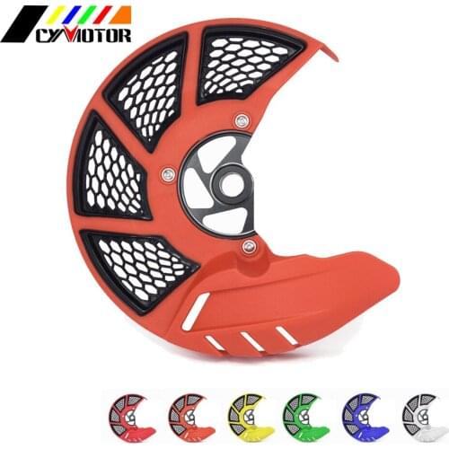 Front Brake Disc Rotor Plastic Guard Cover Protector For KTM EXC EXCF 125 150 200 250 300 350 400 450 500 505 525 530 2016 2017