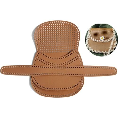 Handcraft Bag Shoulder Bag Weaving Mesh Leather Accessories DIY Leather Weave Grid For Bag Handbag Making Practical Leather Tool