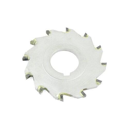 125mm x 32mm x 4/5/6/8/10/12/14mm 12 Teeth Three Surface Hard Alloy Slitting Saw Blade Cutter