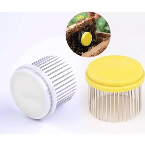2PCS beekeeping plastic queen cells needle type bee queen box cage cages bee queen rearing bee tools for queen bees cages tools