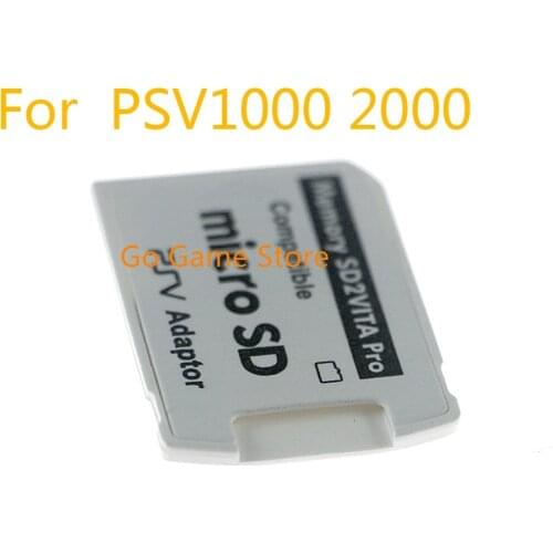 20pcs For PS Vita PSV 1000 2000 For PSV1000 PSV2000 For SD2VITA Pro Adapter 5.0 SD Micro Memory Card Transfer Slot