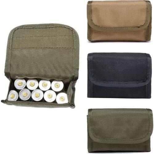2020 New Hunting Ammo Bags Molle 10 Round 12GA 12 Gauge Ammo Shells Shotgun Reload Magazine Pouches New Arrival