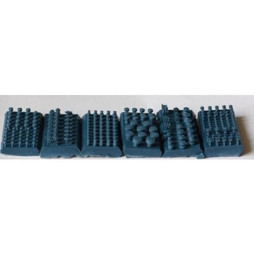 Military model accessory resin upgrade parts 1/350 IJN universal bollard Ventilation volume 7 plates