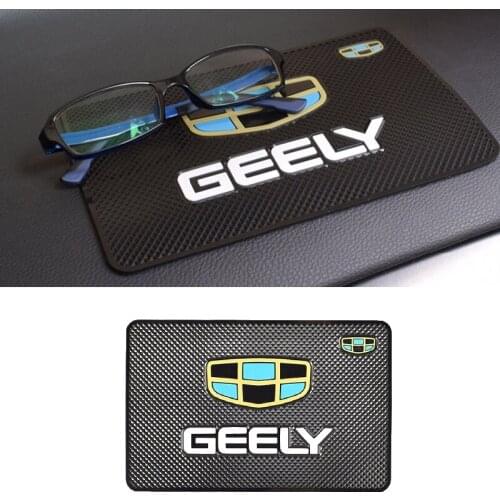 Car Phone Sunglasses Holder Decoration Non-slip Mat PVC for Geely Emgrand EC7 EC8 X7 7 GE GT EV8 EX7 CK GE MK Bl King Kong Gx7