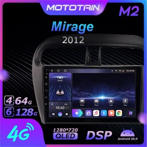K7 Ownice 6G+128G Android 10.0 Car Radio For Mitsubishi Mirage 2012 Multimedia DVD Audio 4G LTE GPS Navi 360 BT 5.0 Carplay