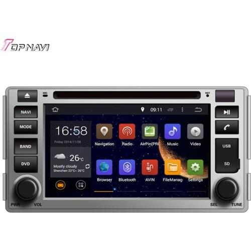 TOPNAVI 6.2'' Octa Core Android 6.0 Car Radio Stereo GPS for HYUNDAI SANTA FE 2006 2007 2008 2009 2010 2011 2012