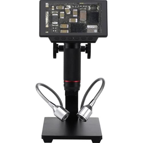 12MP 1080P Digital Video Microscope Industrail Camera 560X Zoom HDMI USB Mini Microscope For Phone PCB Soldering Repair