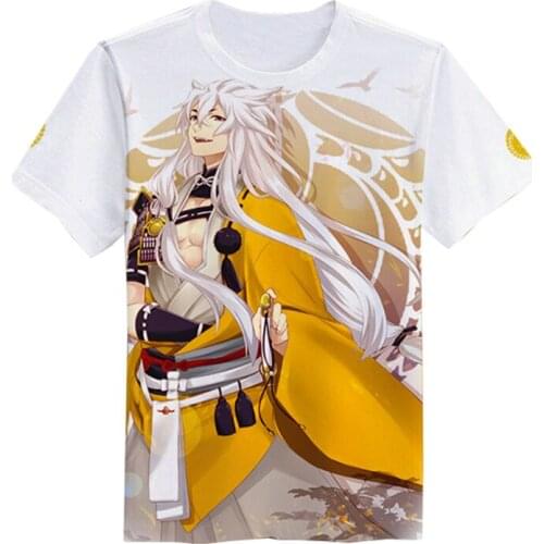 Brdwn Touken Ranbu Online Unisex T-shirt Short sleeve Tees Tops