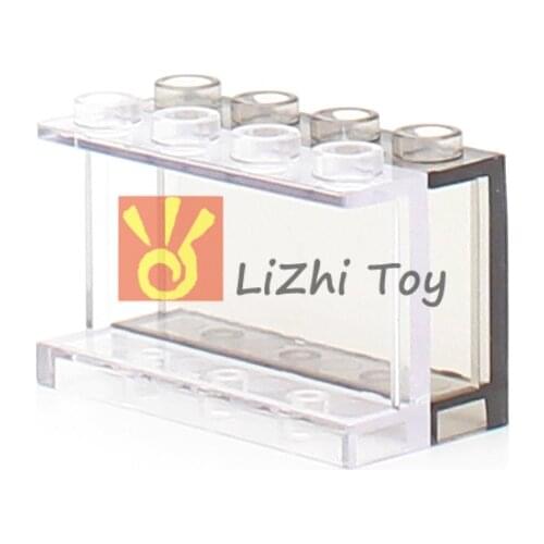 MOC 14718 Panel 1x4x2 with Side Supports Hollow Studs DIY Enlighten Block Bricks Toys Compatible Brands Assembles Particles