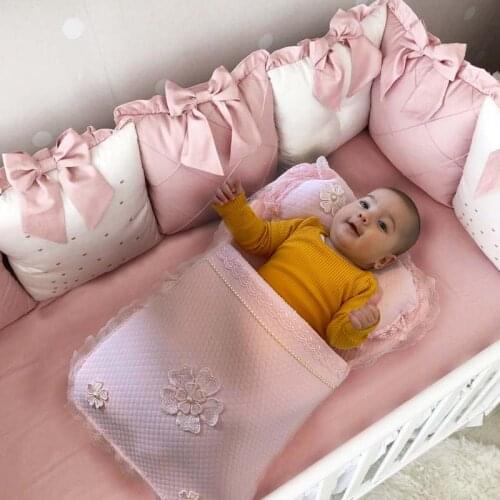 Pink Girl Baby Swaddle Bottom Opening