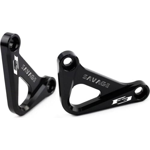 For MV Agusta F3 675 800 2012-2017 2016 Rear Foot Rest Blanking Plates Motorcycle Accessories Footrest Black Footrest