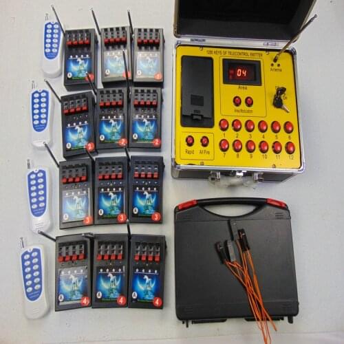 48 Cues Remote DMX Waist Type Remote Control Receiver ZZY 2021 New Electric Wire Fireworks Stage Smart Switch Wedding Equipment