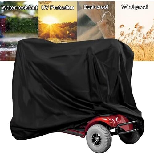 1pc Motorcycle Cover Universal Outdoor UV Protector Scooter All Season Waterproof Bike Rain Dustproof Motor Scooter Cover