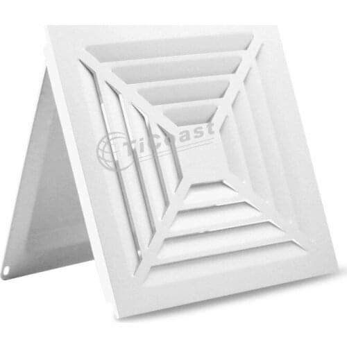 Integrated Ceiling Air Exhaust Fan Kitchen Bathroom Ventilating Fan ABS 300*300 Ventilation Fan 220V