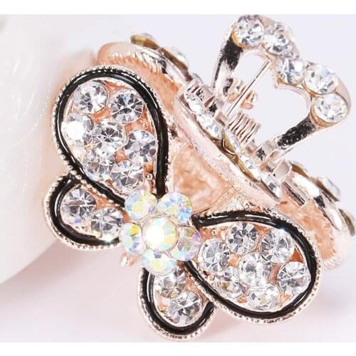 H:HYDE Butterfly Hair Claw Hairclip Tiaras Girls Hair Barrette Hair Clips Headwear Butterfly Clip Hair Acessories