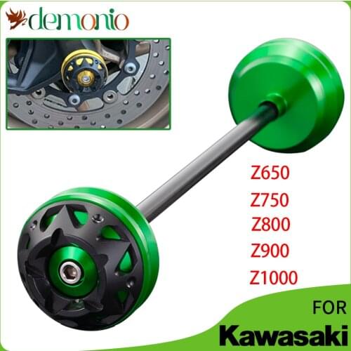 Front Wheel Fork Axle Slider Cap Crash Protector For KAWASAKI Z650 Z750 Z800 Z900 Z1000 Z 650 750 800 900 1000 2017 - 2022