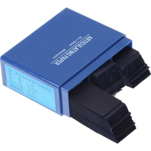 300 Sheets Dental Articulating Paper Strips Lab Products Teeth Care Health Tool