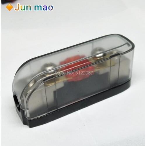 1set Car Audio Auto Mini ANL AFS Car Fuse Holder Block with Fuse 20A 30A 40A 50A 60A 80A 100A 150A 200 MINI ANL 32V Good Quality