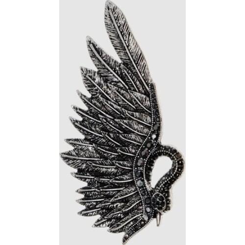 F23 Amorita boutique design animal swan brooches