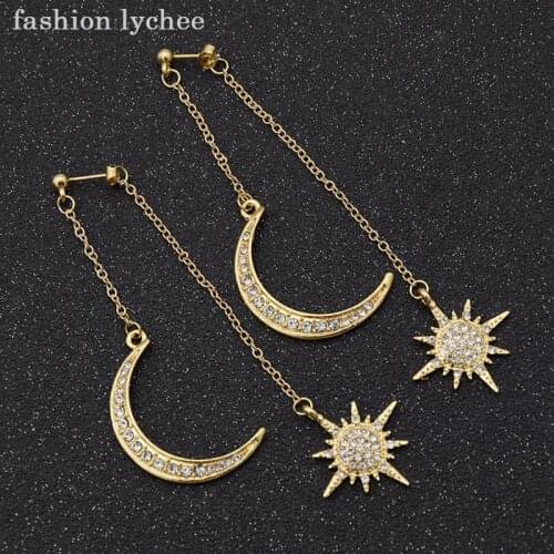 Женские золотые серьги Fashion Lychee China At AliExpress