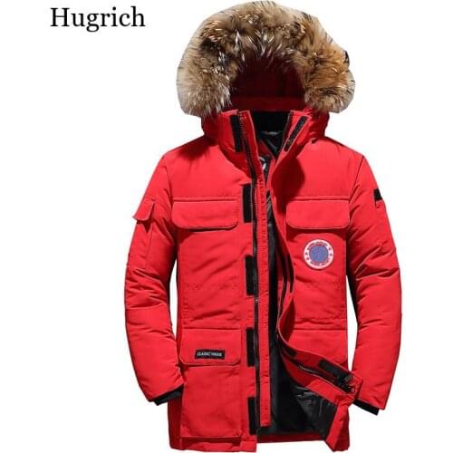 Мужские теплые парки Hugrich China At AliExpress
