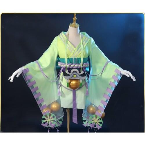 Chinese Games Cosplay Games Cosplay Costumes Yin Yang Teacher The Fate Of God New Skin Wind Chime Color Cosplay Clothes