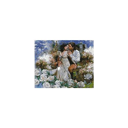MaHuaf-W056 fairy tale dreams of love paintings for living room wall coloring by numbers on canvas for home decor