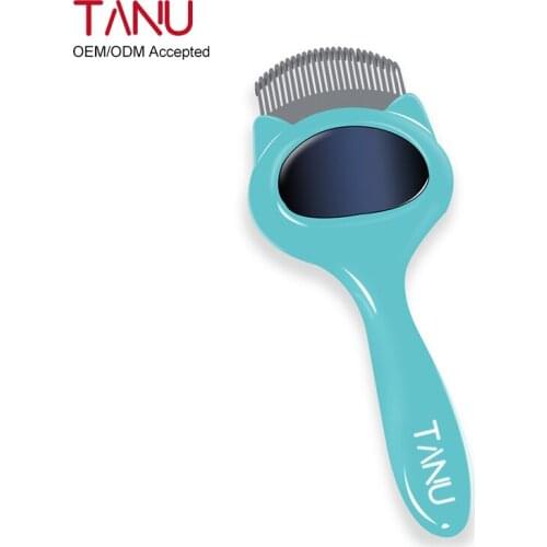 Pet shell comb cat and dog massage comb depilation fall off cleaning brush cat and dog hair cleaning beauty comb