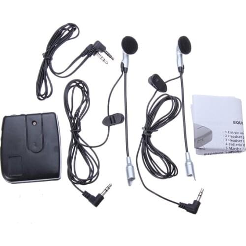 New Motorbike Motorcycle Helmet 2-way Intercom Headset Communication System Accessories CSL2018