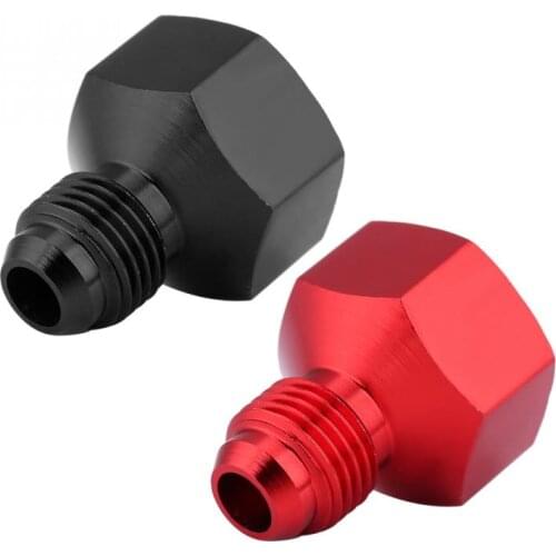 2 Colors Aluminum Alloy Female AN10 to AN6 Male Flare Reducer Fuel Line Oil Hose Fitting Adapter Easy Assembly