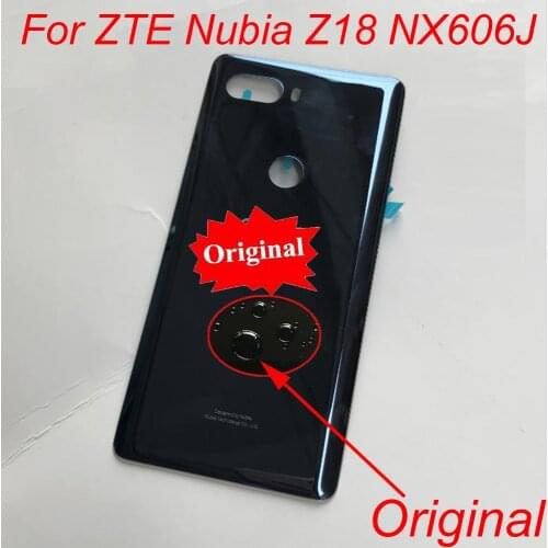 100% Original Rear Case For ZTE Nubia Z18 NX606J Battery Back Cover Door Housing Shell